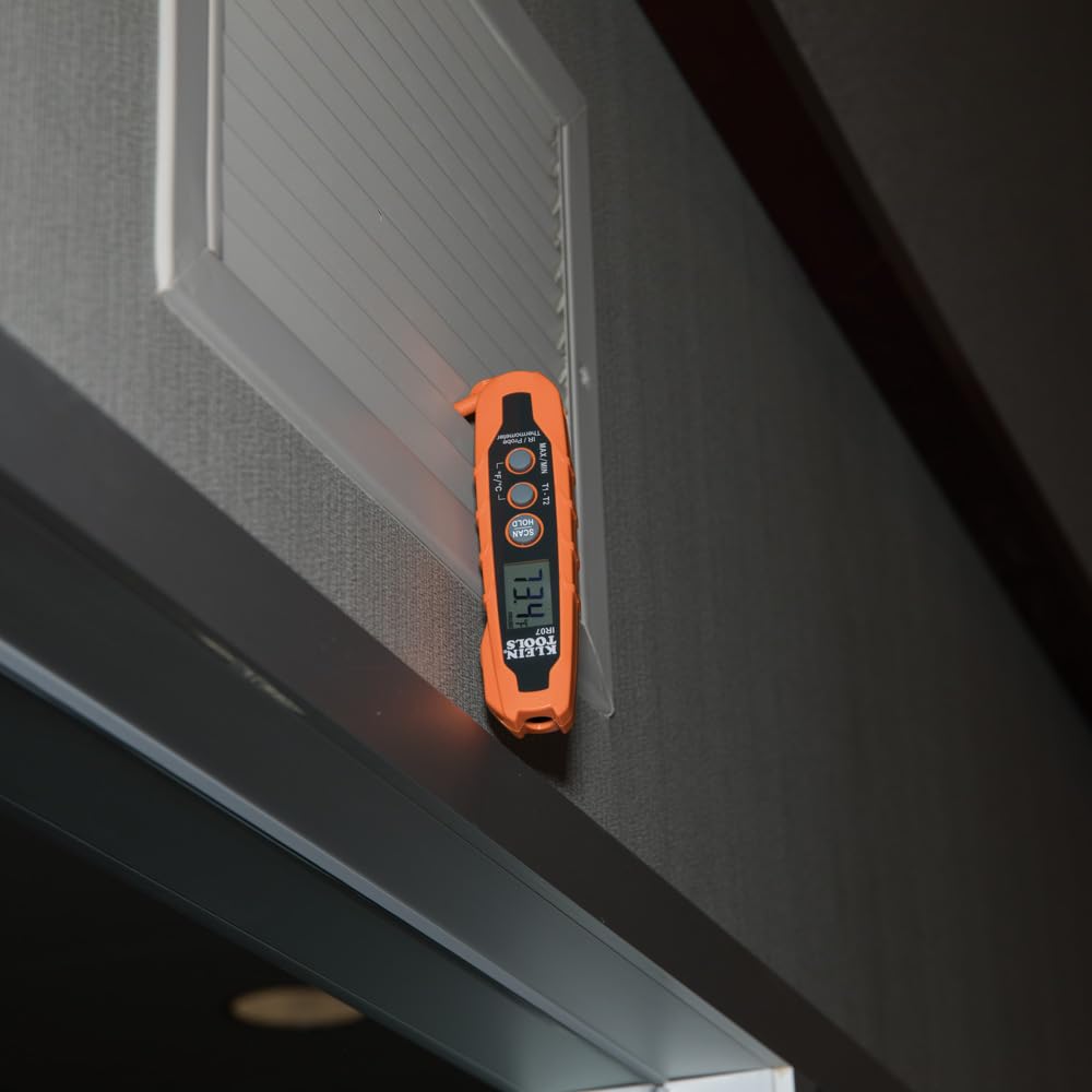 Digital Clamp Meter, Non-Contact Voltage Tester, and Infrared/Probe Thermometer U213227
