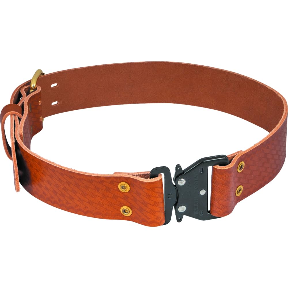 Leather Tool Belt with Quick-Release Buckle T861