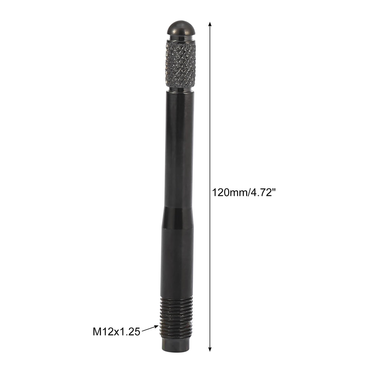 Black M12x1.25 Wheel Alignment Pin 2pcs Stainless Steel J71700