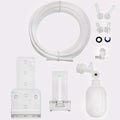 Auto-top-Off ATO Solution Auto Water Filler Adjustable Float Valve Aquarium Sump 1/4" Tube 3 Meters Pipe RO Water Filter System PE White L9180