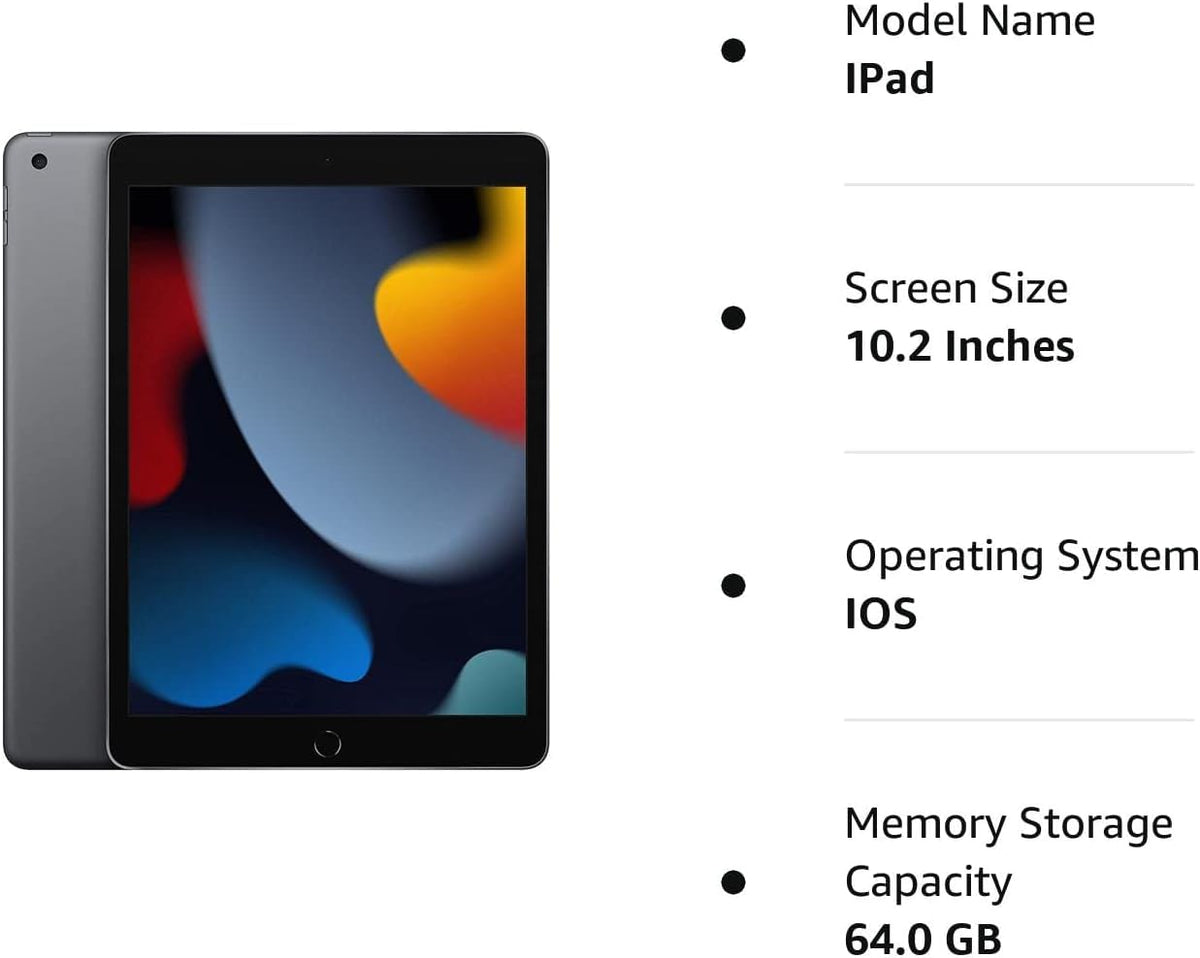 Apple iPad 10.2 inch Wi-Fi 64GB Space Gray Q3764
