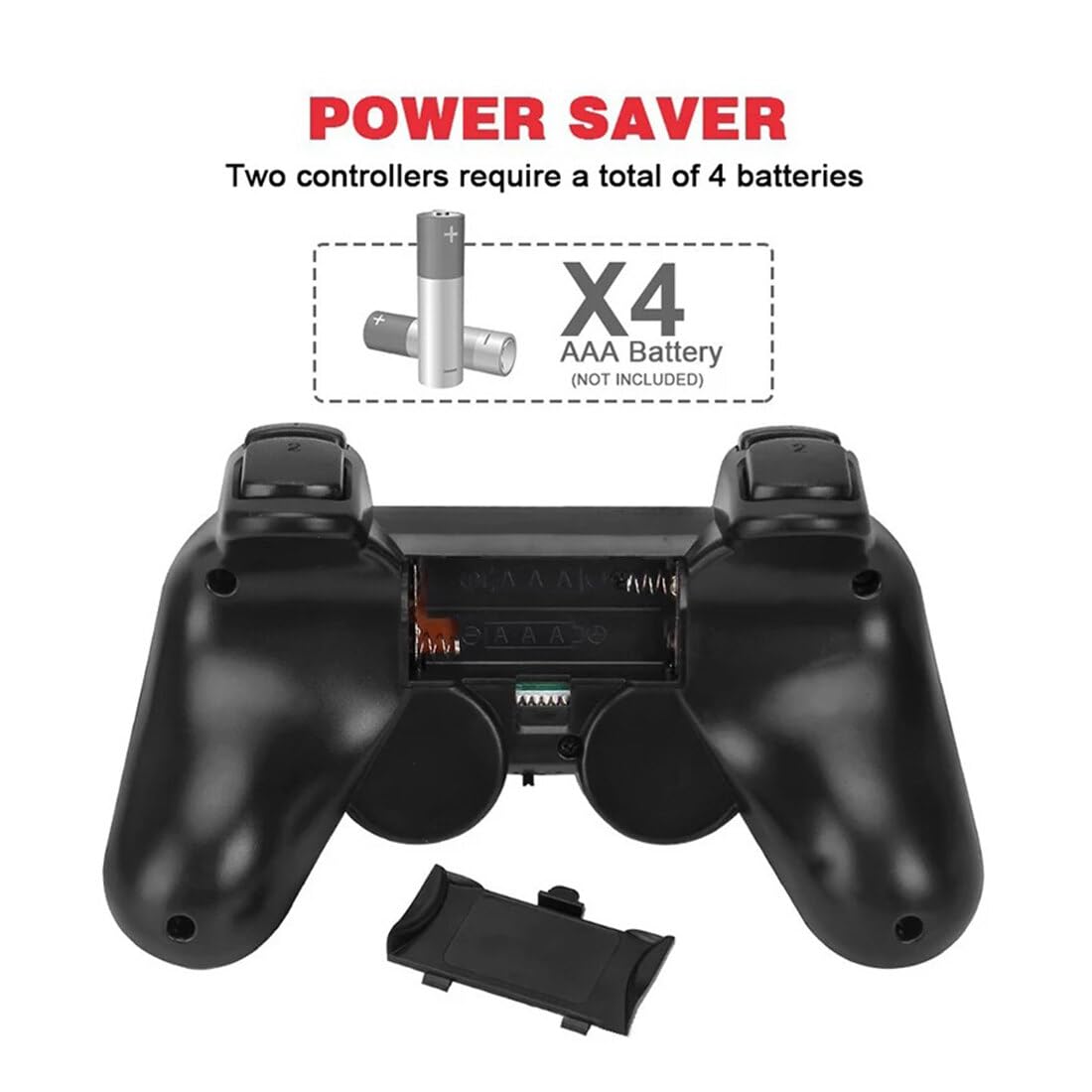 4K Retro Game Console with 2 Wireless Controllers 64GB X341822