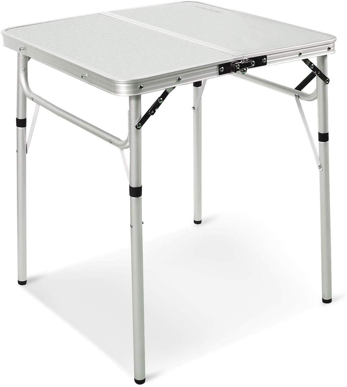 2 Foot Small Square Folding Table with Adjustable Height K3098