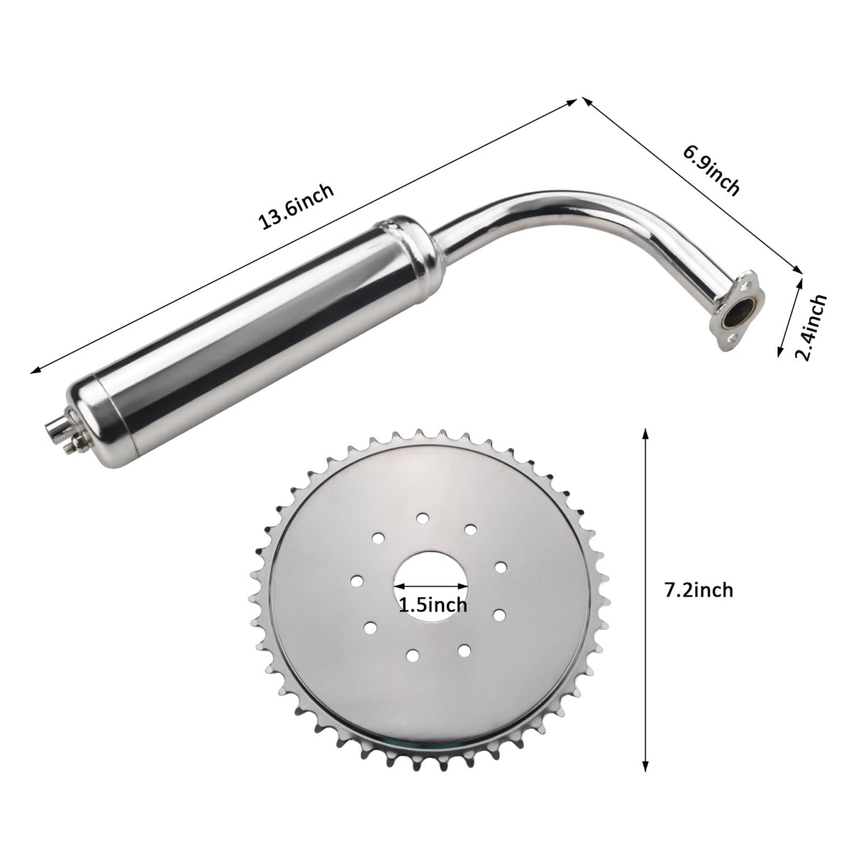80cc 2-Stroke Bicycle Engine Kit Y3983