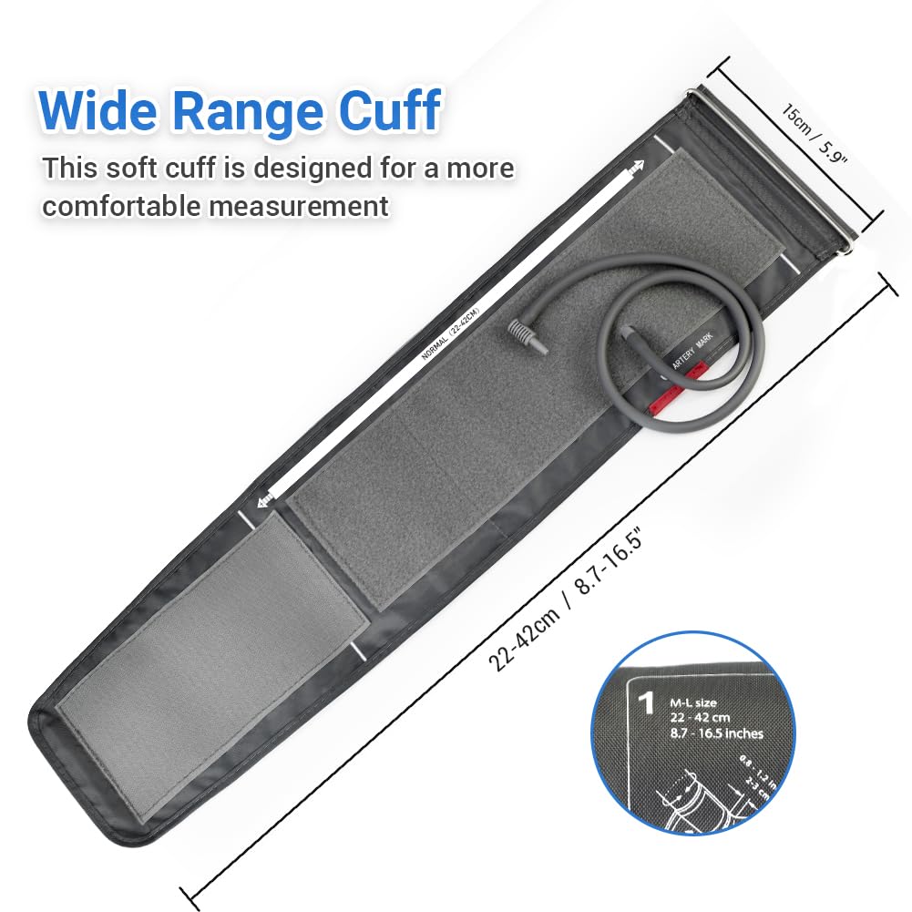 Automatic Upper Arm Blood Pressure Monitor with Large Cuff L828539