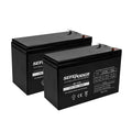 12 Volt 7ah Rechargeable Sealed Lead Acid Battery 2 Pack C1161