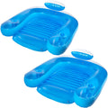 Inflatable Pool Float Lounge Chair with Cup Holders A4906
