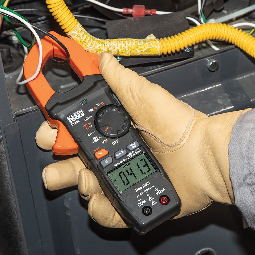 Digital Clamp Meter, Non-Contact Voltage Tester, and Infrared/Probe Thermometer U213227