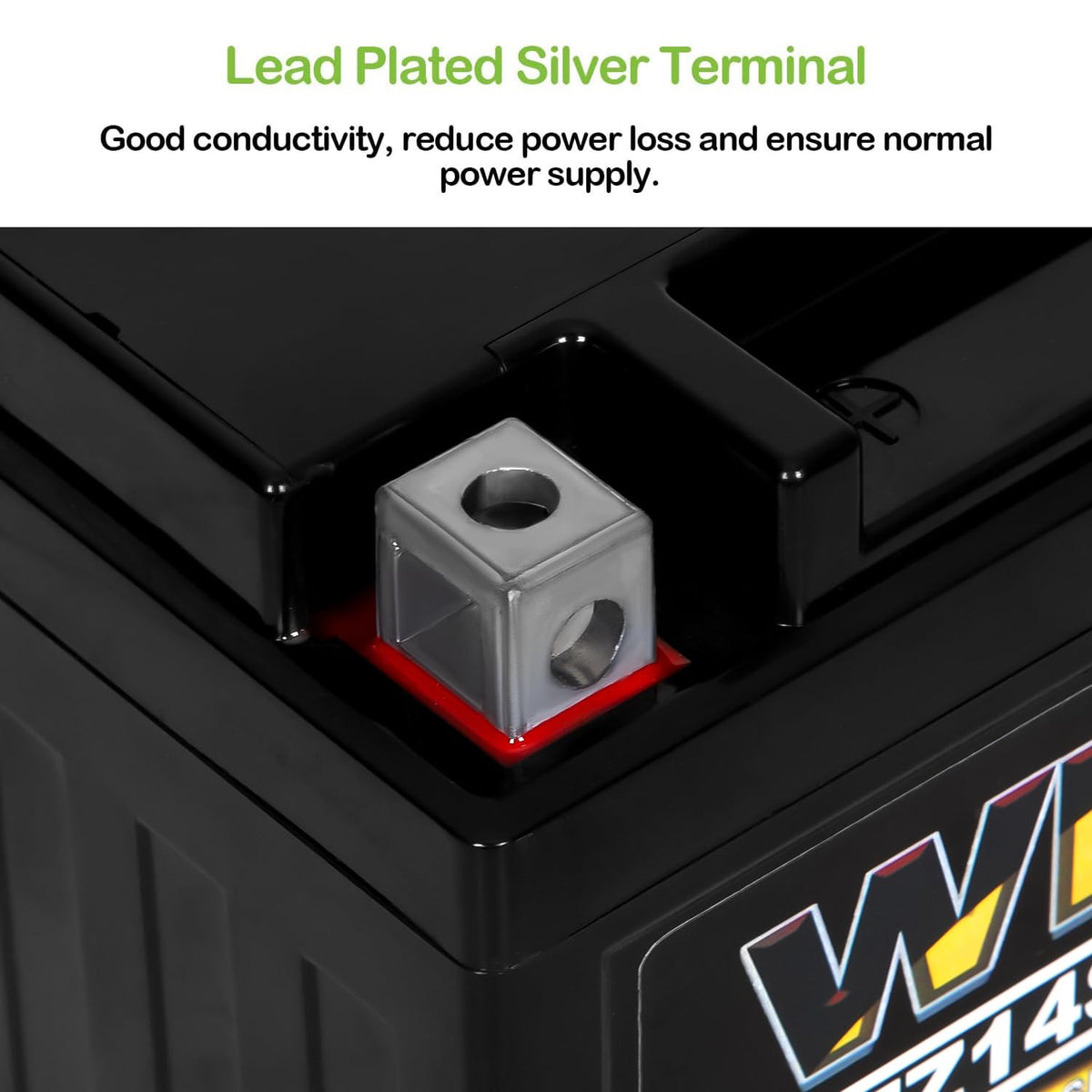 12V 11.2AH 230CCA Maintenance Free Sealed AGM Motorcycle Battery X7369