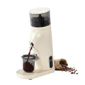 Electric Conical Burr Coffee Grinder with 60S Timer, White I804608