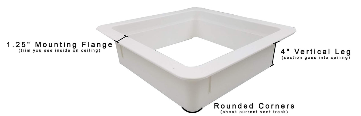 White RV Roof Vent Z545438