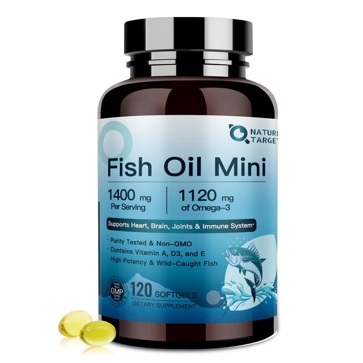 Fish Oil 1400 mg 120 Softgels S682