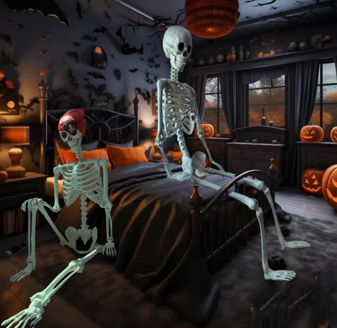 Life Size Posable Skeleton Decoration R573