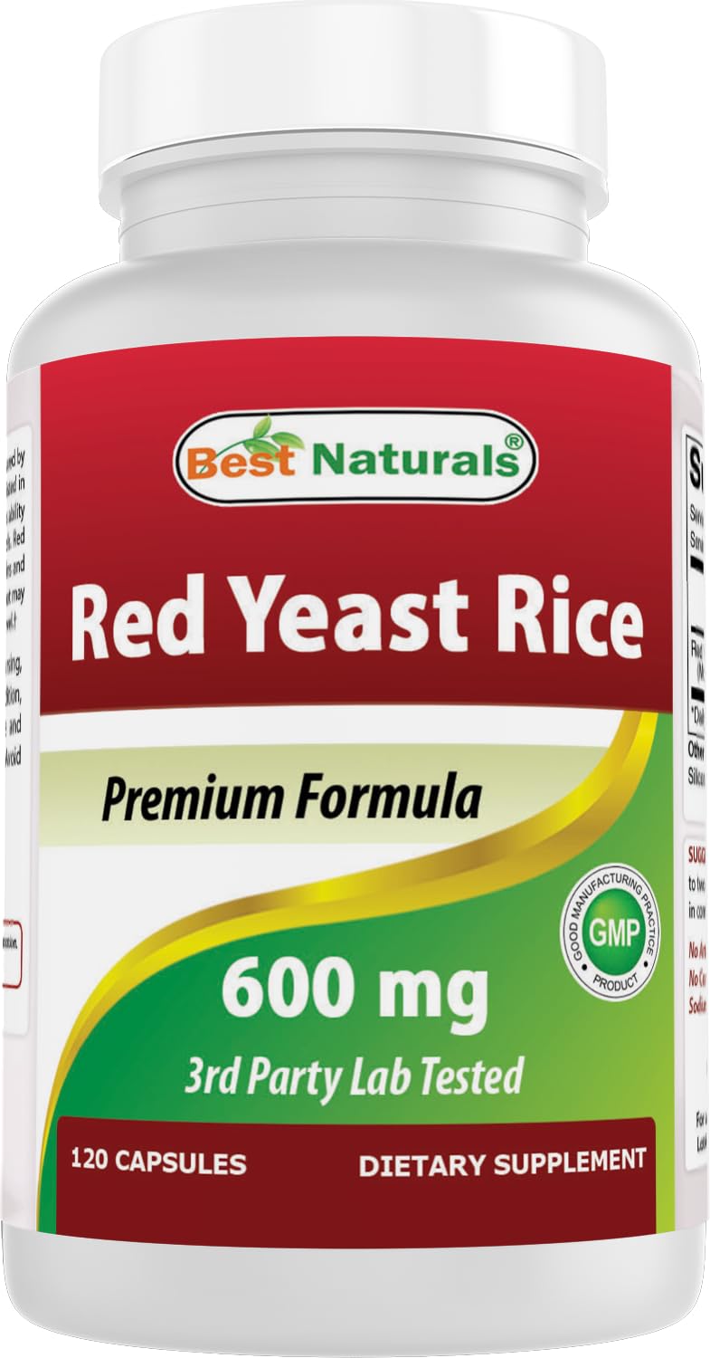 Red Yeast Rice 600 mg 120 Capsules N4064
