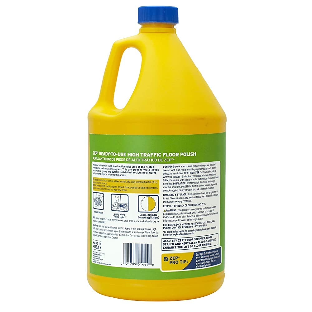 1 Gallon Floor Polish Case of 2 V932