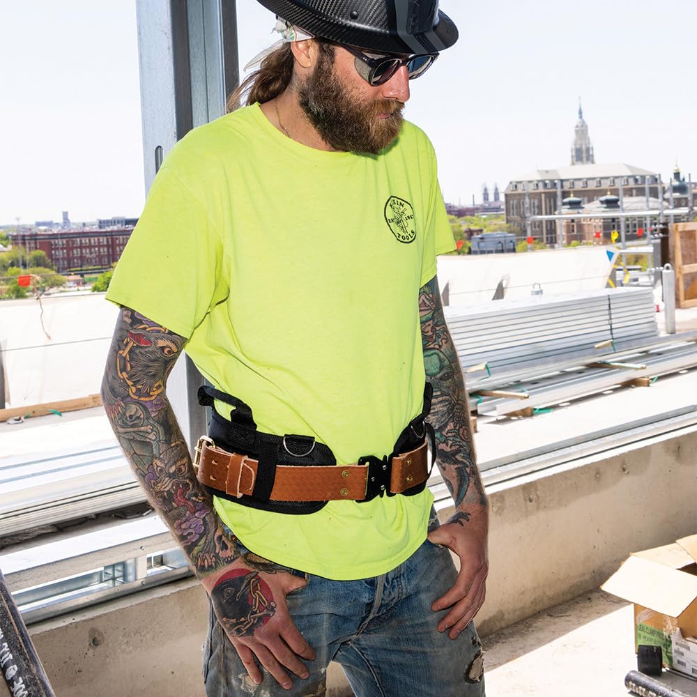 Leather Tool Belt with Quick-Release Buckle T861