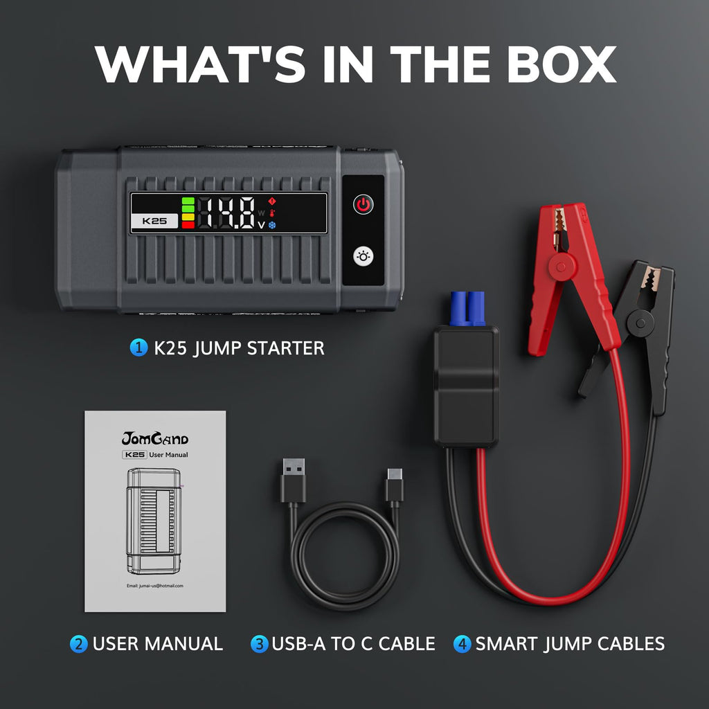 12V Portable Jump Starter G2492