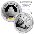 1 oz Chinese Silver Panda Coin W7308