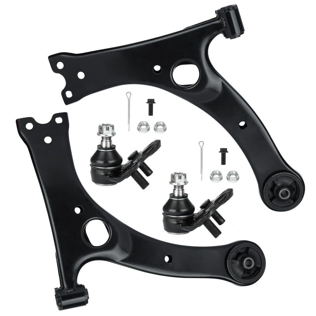 Front Lower Control Arms with Ball Joints 4 pcs Suspension Kit E237581