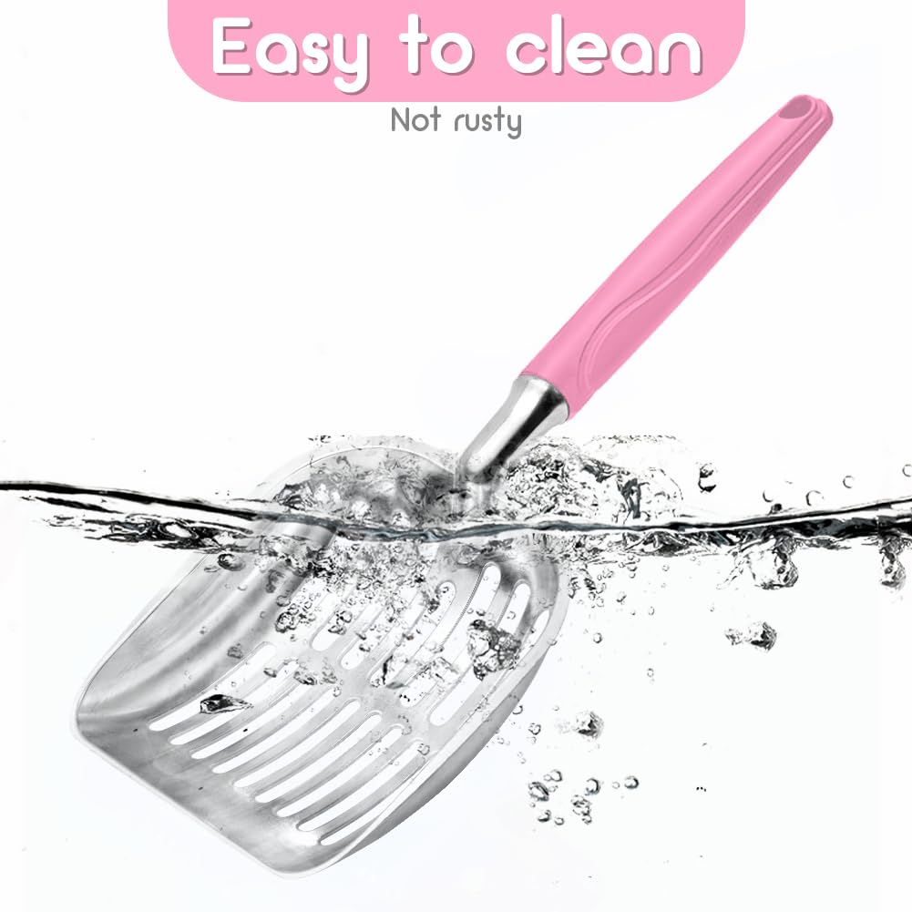 Metal Cat Litter Scoop with Deep Mesh N5633