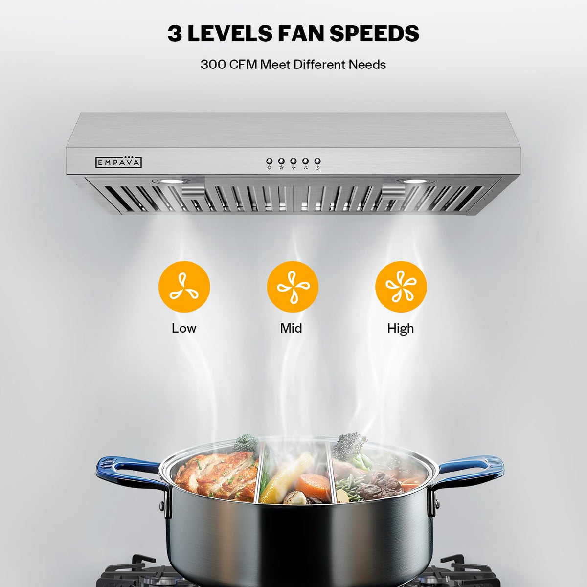 Ductless Under Cabinet Range Hood 30 Inch Z397