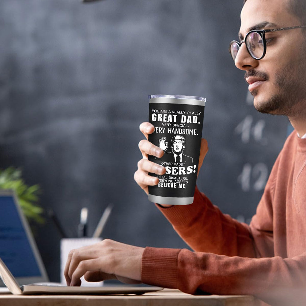 20 oz Black Tumbler Mug S4580