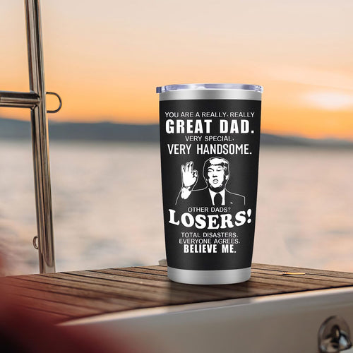20 oz Black Tumbler Mug S4580