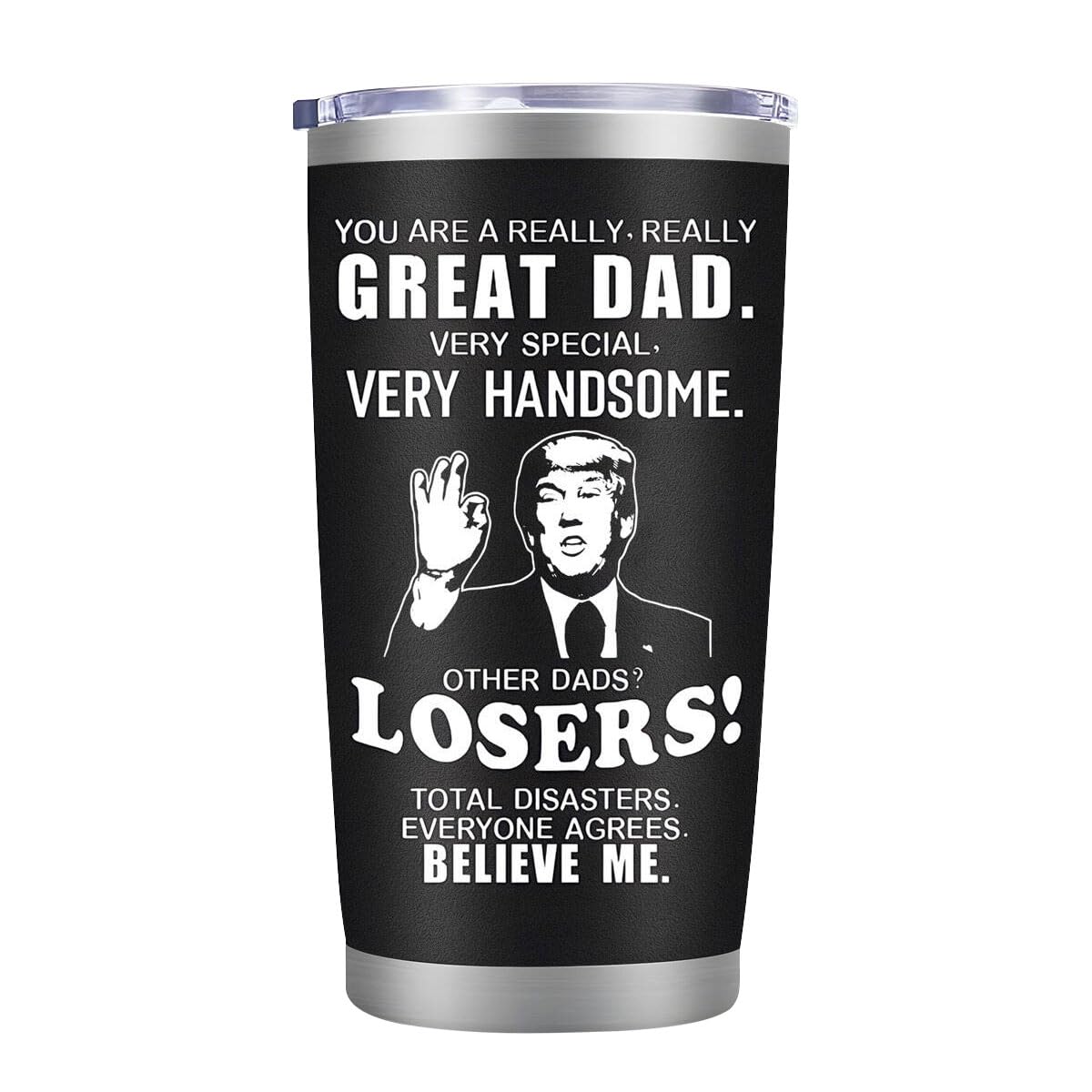 20 oz Black Tumbler Mug S4580