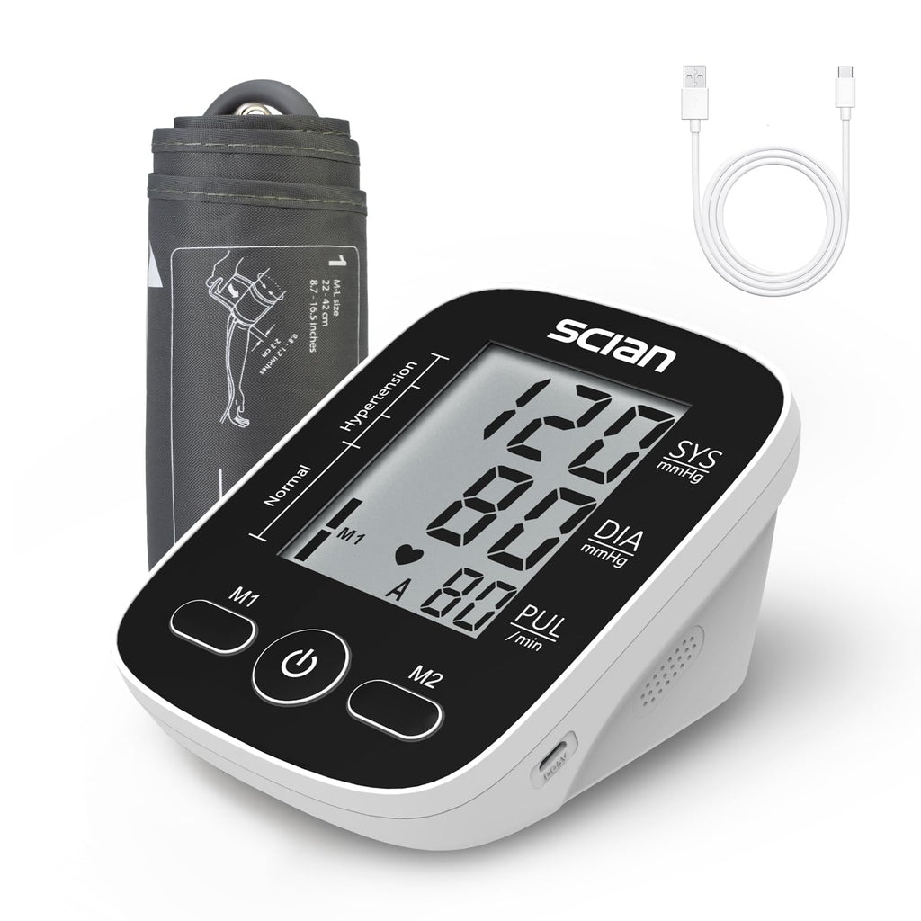 Automatic Upper Arm Blood Pressure Monitor with Large Cuff L828539