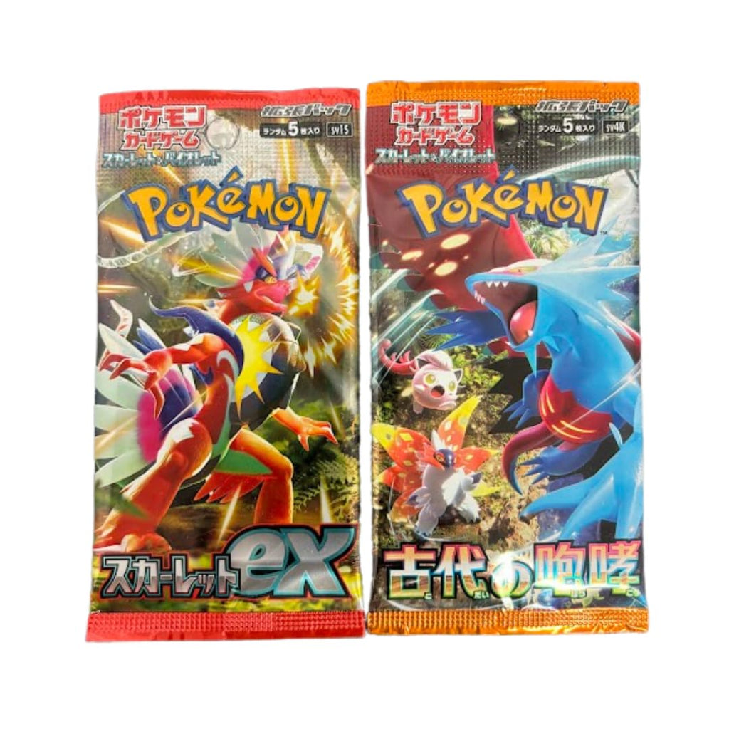 Pokemon Japanese Booster Pack Lot of 4 J928