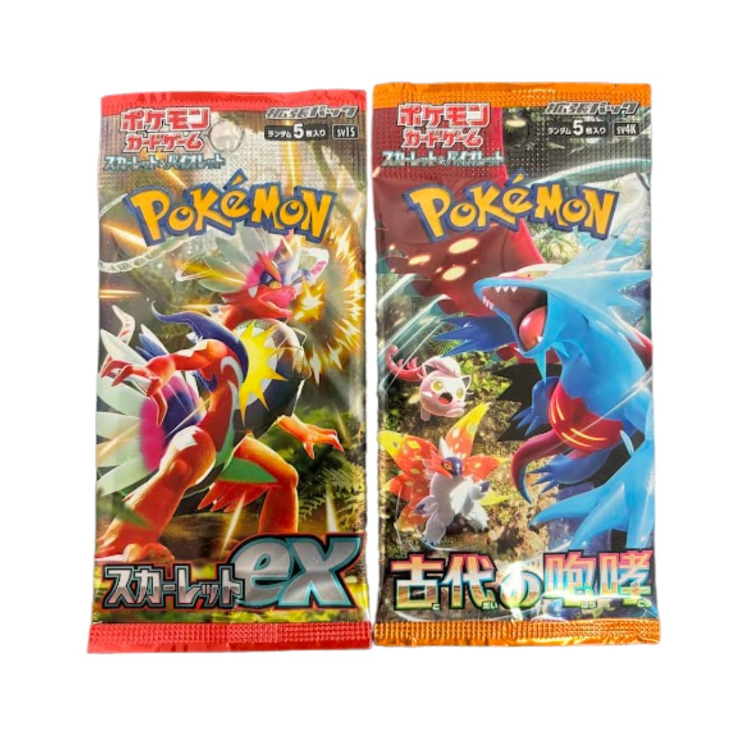Pokemon Japanese Booster Pack Lot of 4 J928