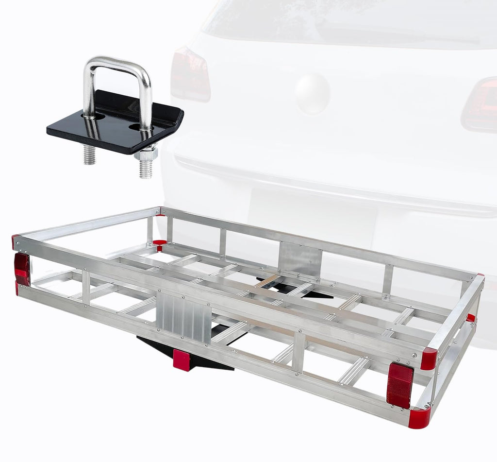 Aluminum Cargo Carrier 500 lb Capacity for 2" Hitches Z8109