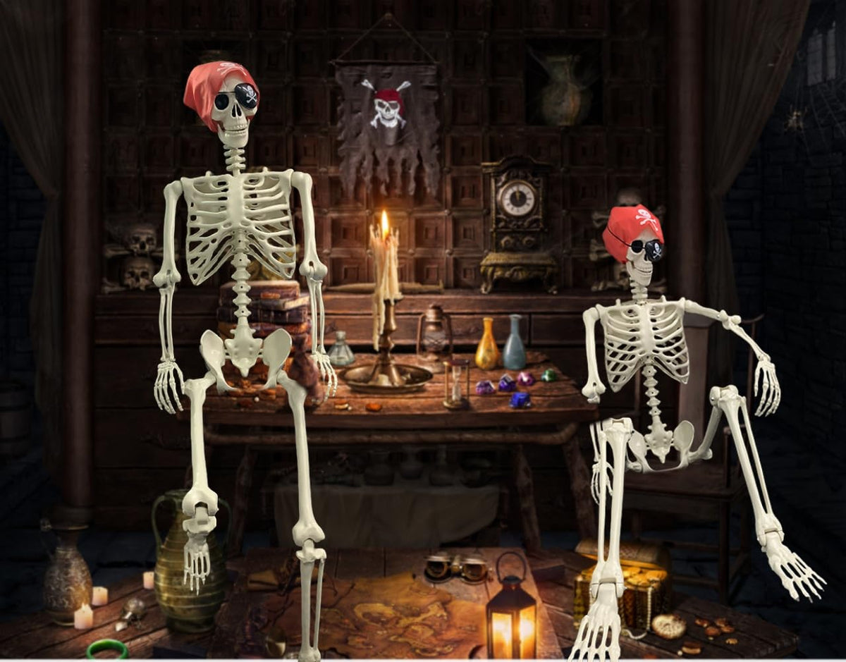 Life Size Posable Skeleton Decoration R573