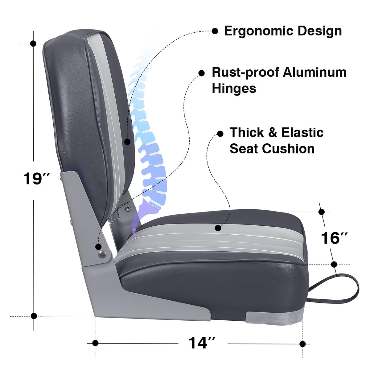 Folding Boat Seat D530084