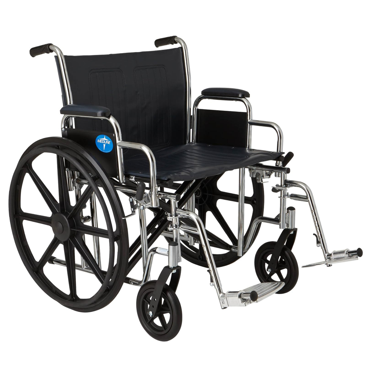 Extra-Wide Bariatric Wheelchair with 24" Wide Seat R318