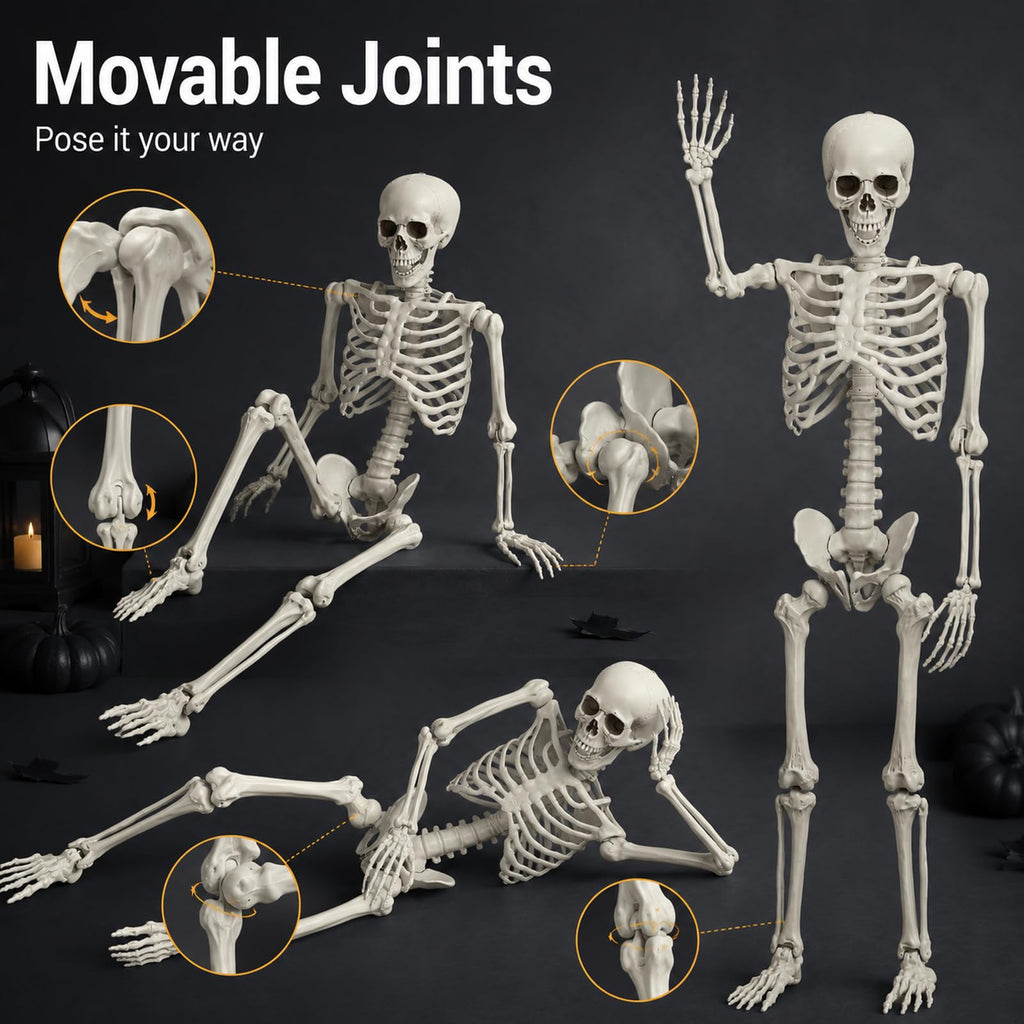 Life Size Full Body Skeleton Prop T951