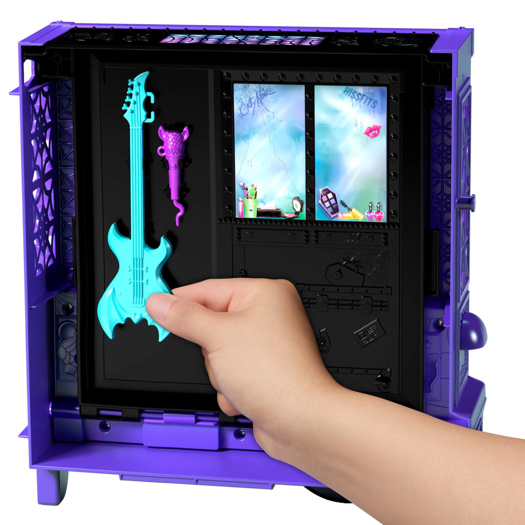 Doll & Playset with Pullout Stage Transformation & 13+ Themed Accessories U810445
