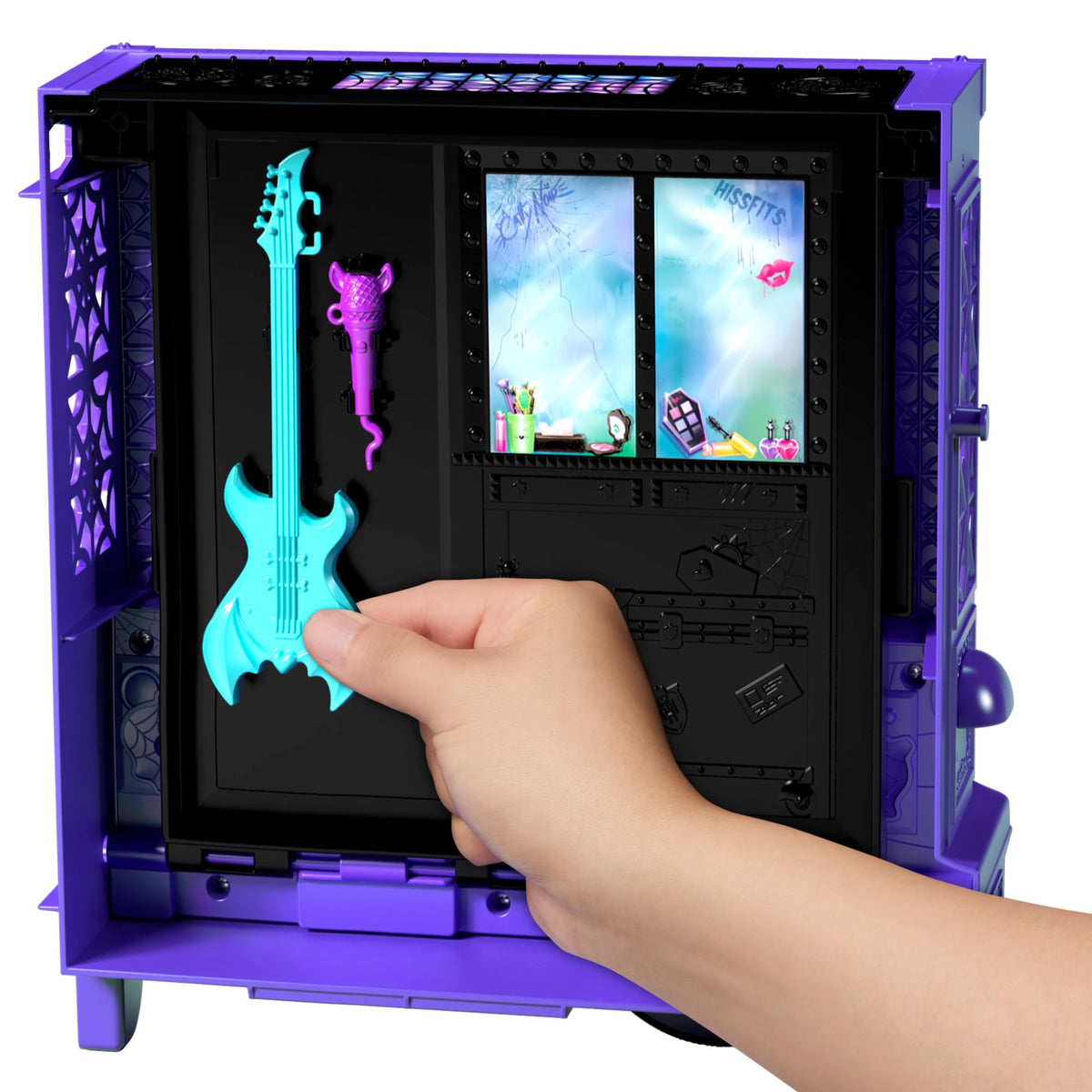 Doll & Playset with Pullout Stage Transformation & 13+ Themed Accessories U810445