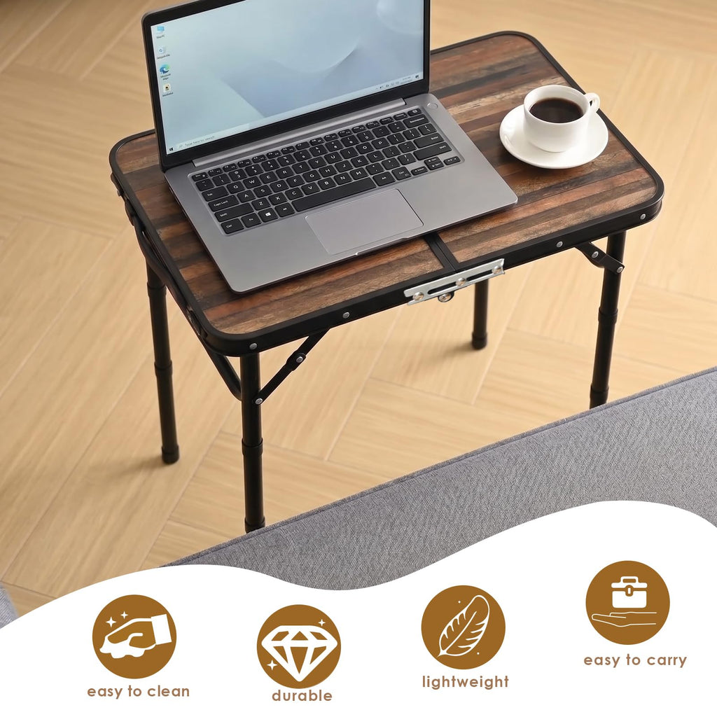 Folding Adjustable Height TV Tray Table M207933