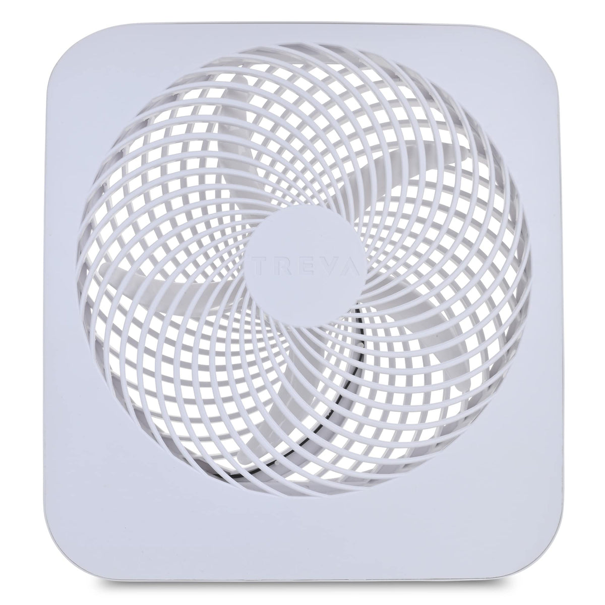 10 in Portable 2-Speed Desk Fan White I9121