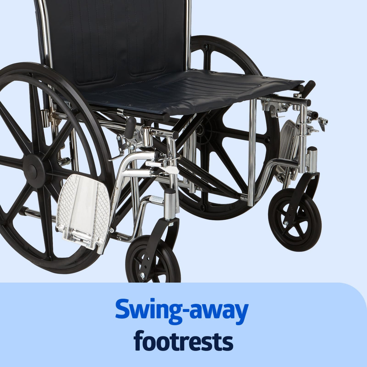 Extra-Wide Bariatric Wheelchair with 24" Wide Seat R318