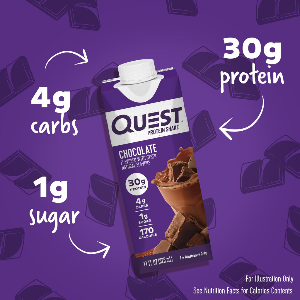 Chocolate Peanut Butter Protein Shake 12 Count O60338