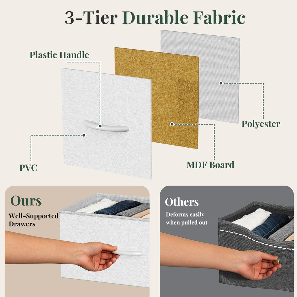 Fabric 7 Drawer Dresser I7694