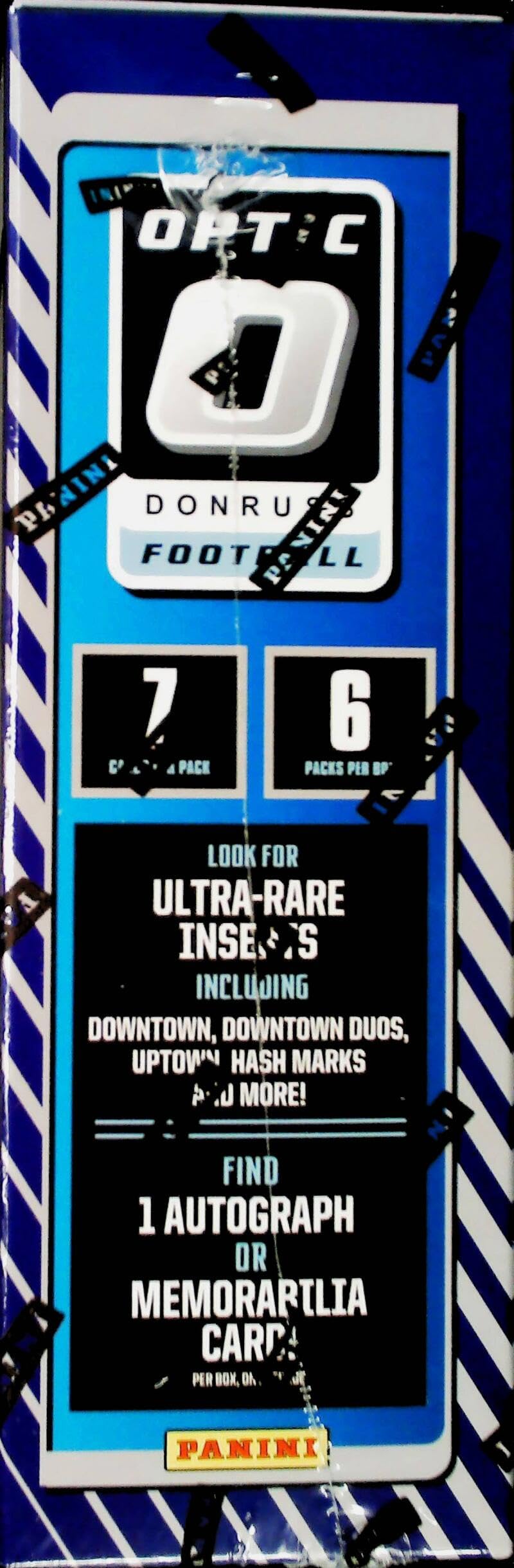 Sealed Mega Box 6 Packs 1 Auto/MEM Football Cards K61301