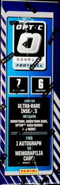 Sealed Mega Box 6 Packs 1 Auto/MEM Football Cards K61301