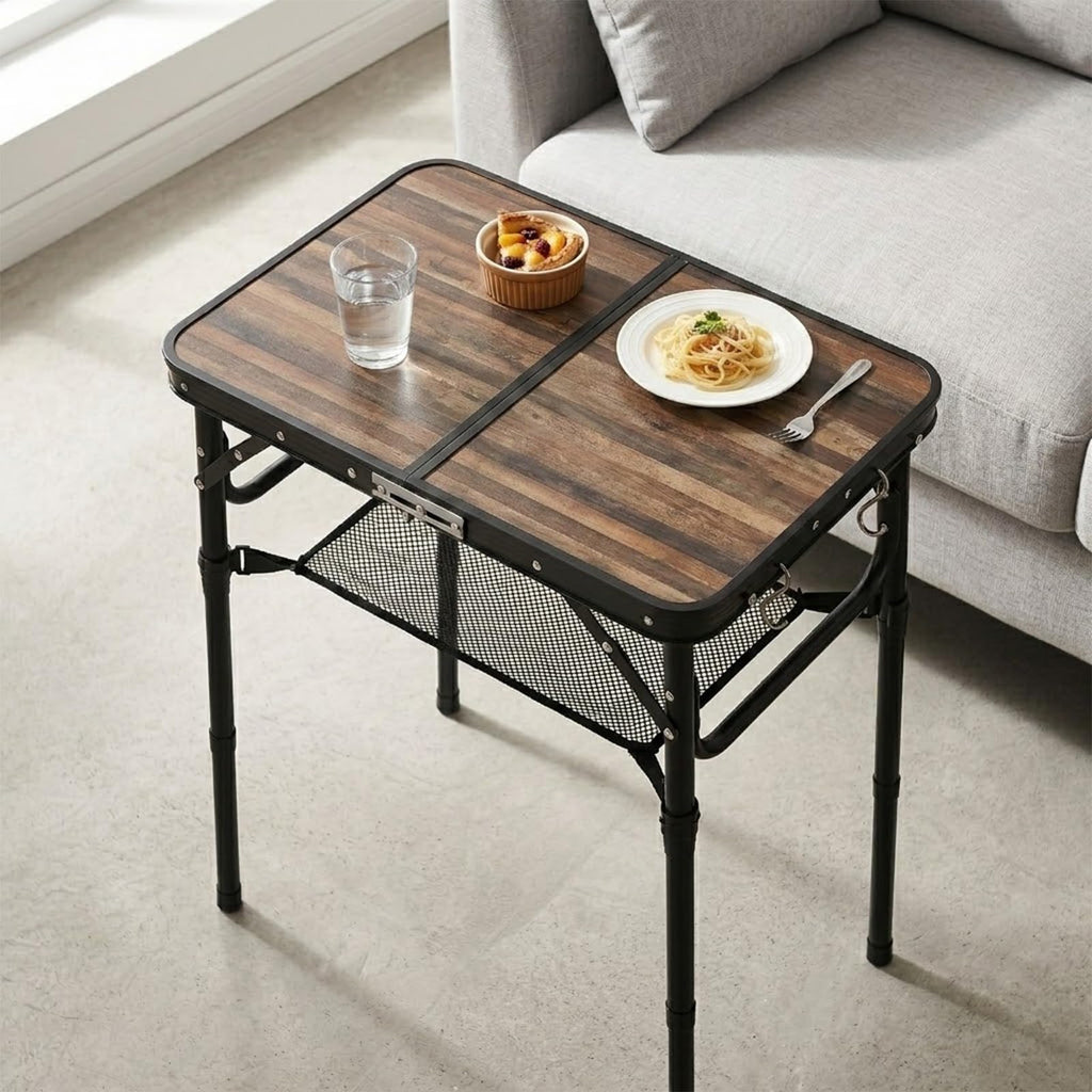 Folding Adjustable Height TV Tray Table M207933