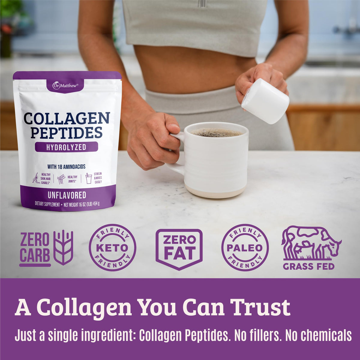 Hydrolyzed Collagen Peptides Powder C79068