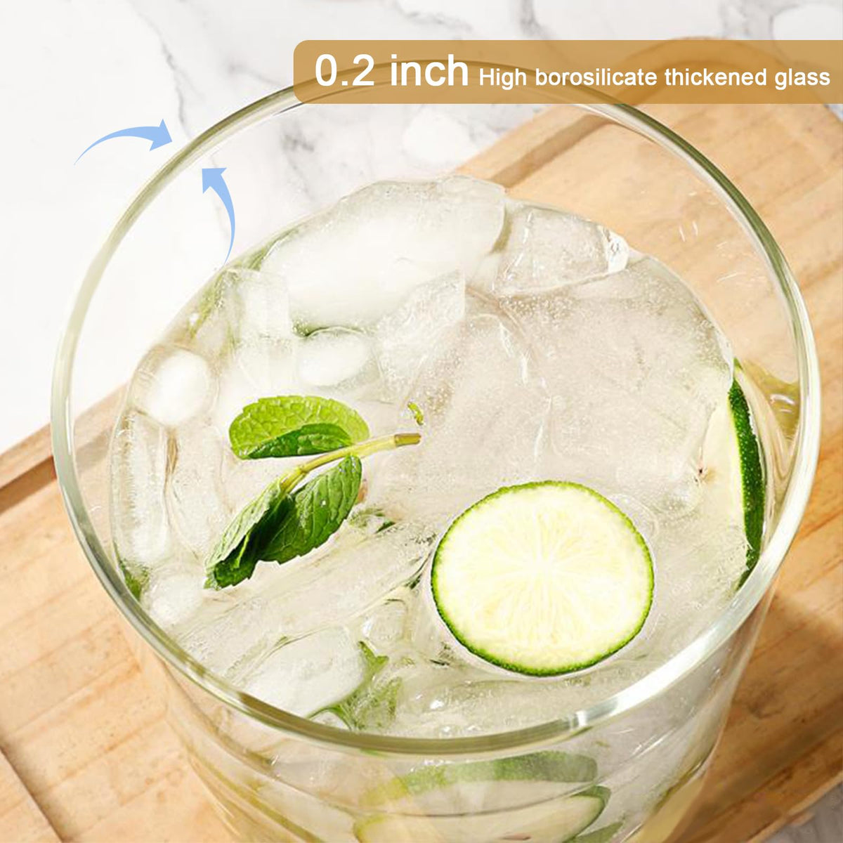 3 Gallon Glass Drink Dispenser with Spigot B930305