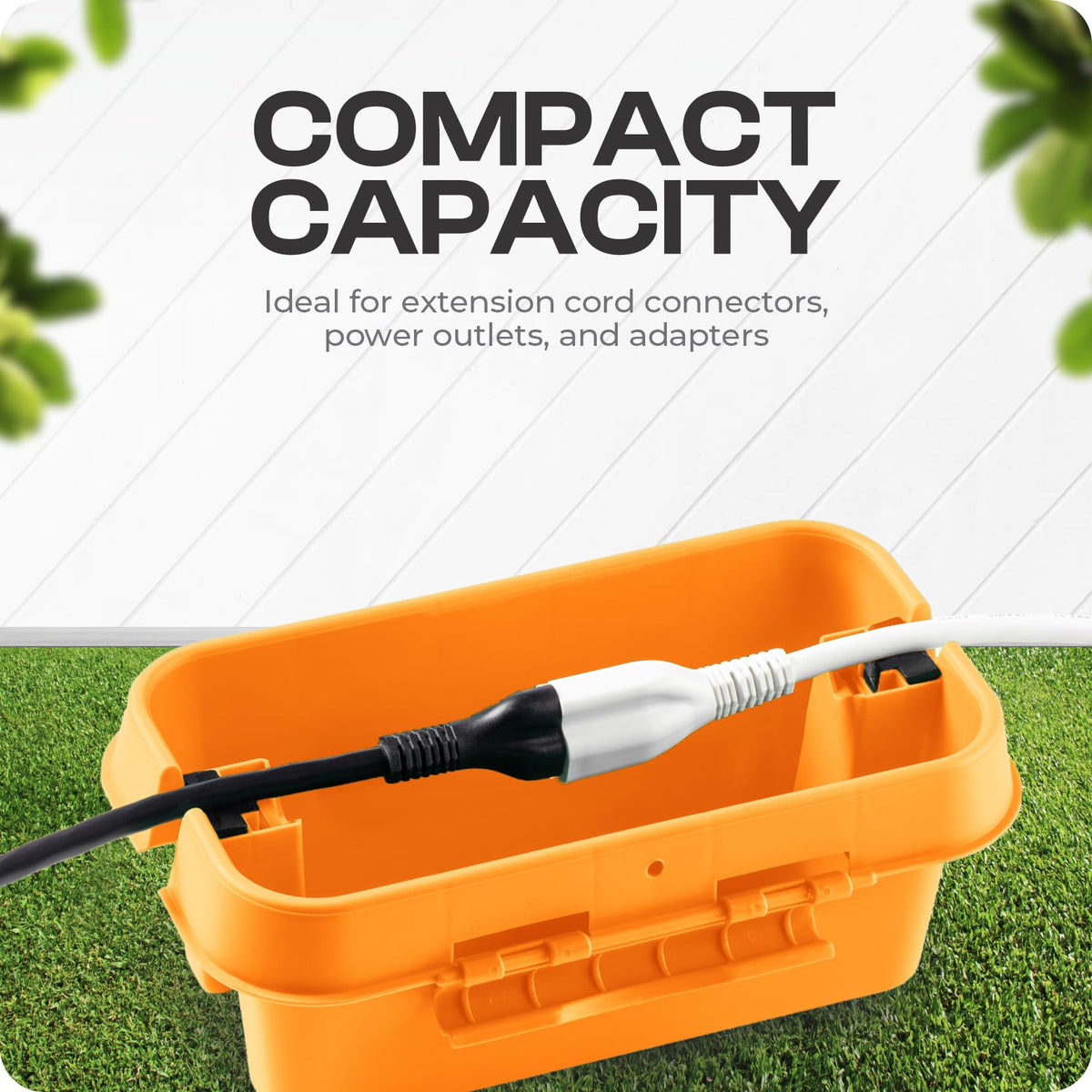 Weatherproof Connection Box Small Orange U372929