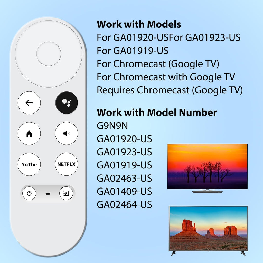 Replacement Remote for Google Chromecast W236